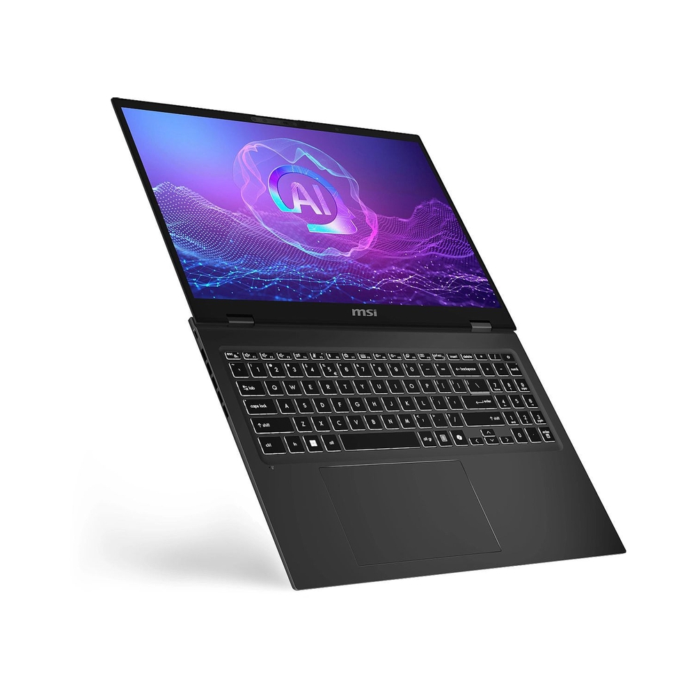 Ноутбук MSI Prestige 16 AI+ Evo B2VMG-033RU серый 9S7-15A331-033 Core Ultra 7 258V 32Gb SSD1Tb Intel Arc 140V 16" IPS QHD+ (2560x1600) Windows 11 Home WiFi BT Cam — KSKSHOP.RU