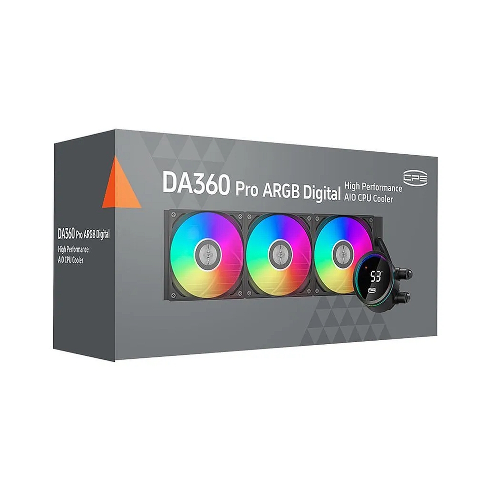 Система охлаждения PCCooler DA360 Pro ARGB Digital BK — KSKSHOP.RU