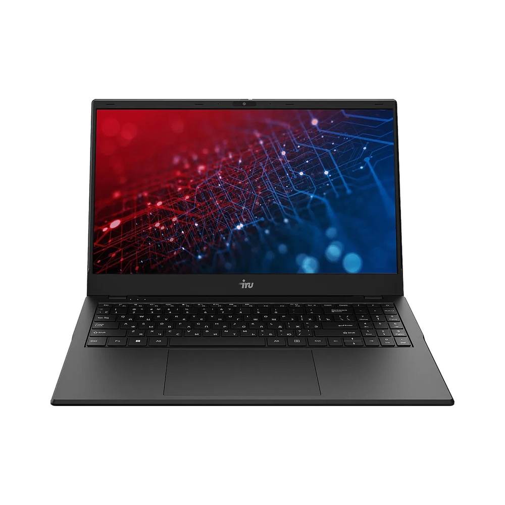 Ноутбук IRU Planio 15ING N-series N100 16Gb SSD512Gb Intel UHD Graphics 15.6" IPS FHD (1920x1080) FreeDOS black WiFi BT Cam 6000mAh (2140844) — KSKSHOP.RU