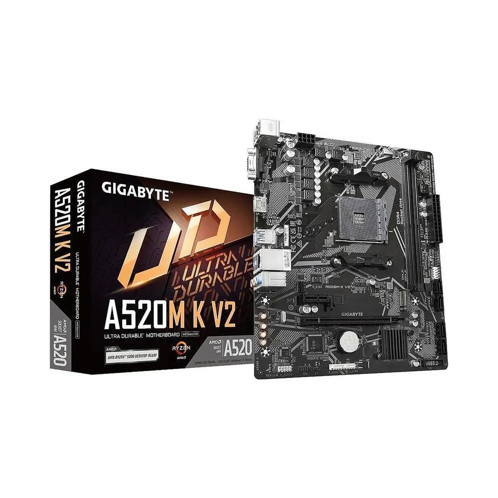 картинка Материнская плата Gigabyte A520M K V2 от магазина Одежда+
