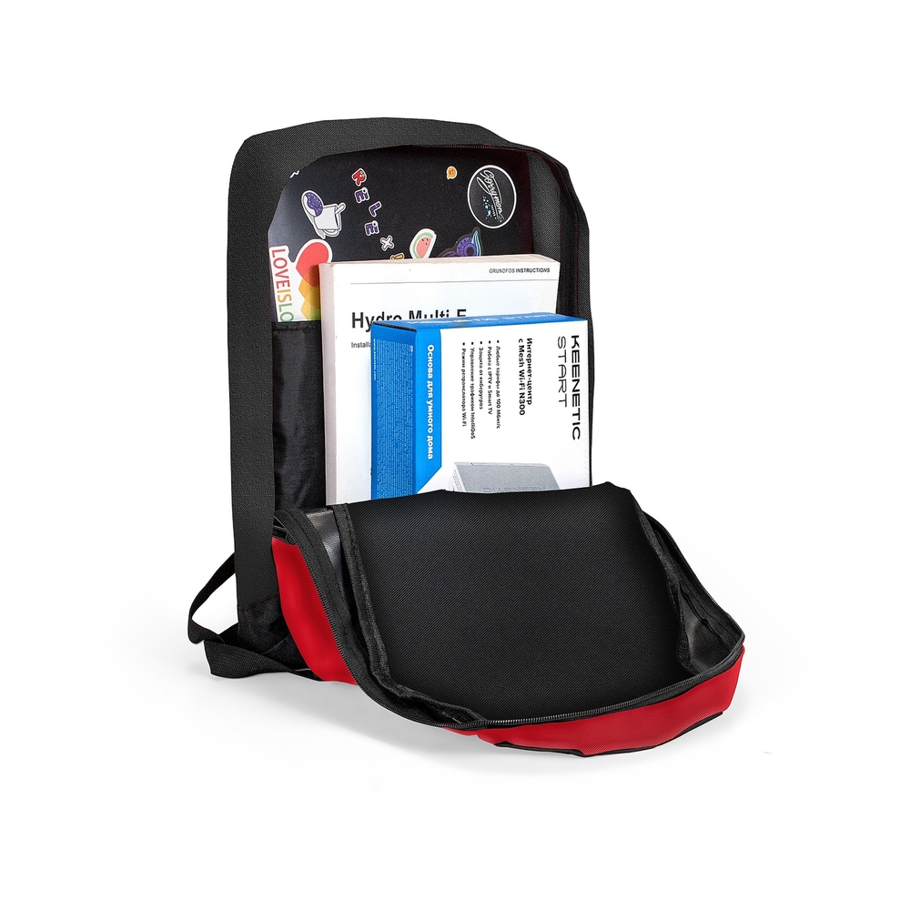Рюкзак ExeGate Start D1541 Black, черный, полиэстер, 15.6" — KSKSHOP.RU