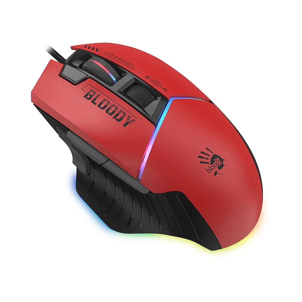картинка Мышь A4Tech Bloody W95 Max Sports, красный/черный от магазина Одежда+