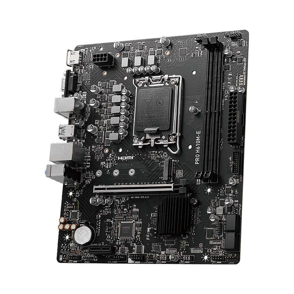 Материнская плата MSI PRO H610M-E — KSKSHOP.RU