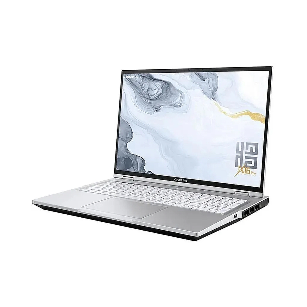 Ноутбук Colorful X16 Pro-HP56A16512S-W-C2A Intel Core i5-14450HX/16Gb (1*16 D5)/SSD512Gb/RTX5060 (115W) 8Gb/16"/IPS/WQXGA/2560x1600/180Hz/Win11/RJ-45/White/2.6kg — KSKSHOP.RU