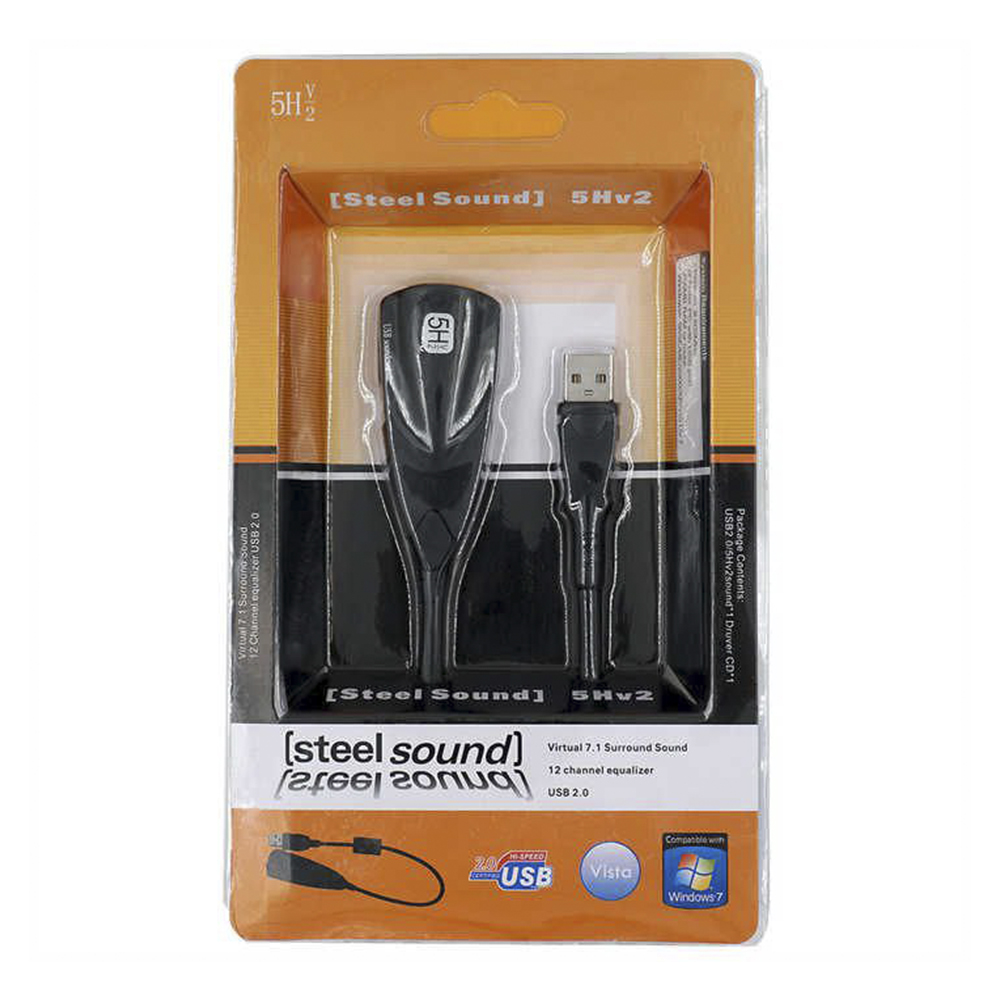 картинка Звуковая карта USB sound card 5Hv2 от магазина Одежда+