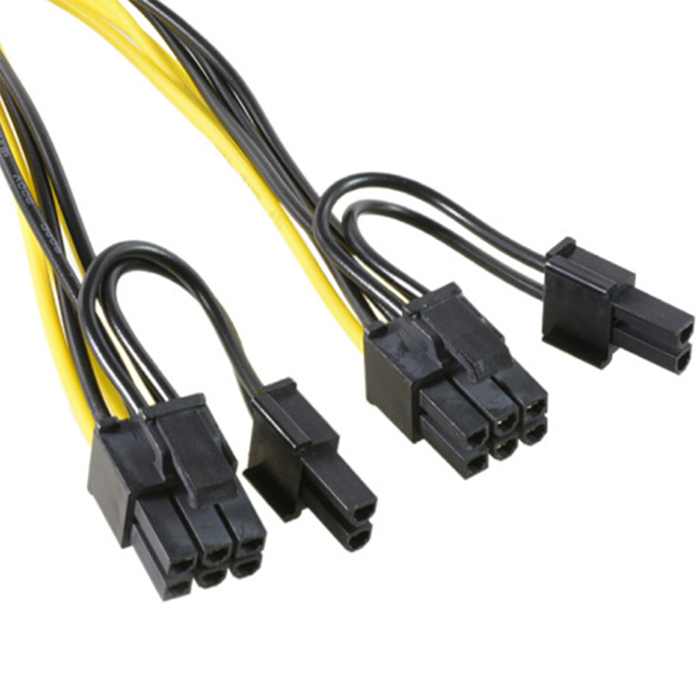 картинка Переходник 6 pin to 2x8 Pin (20CM) от магазина Одежда+