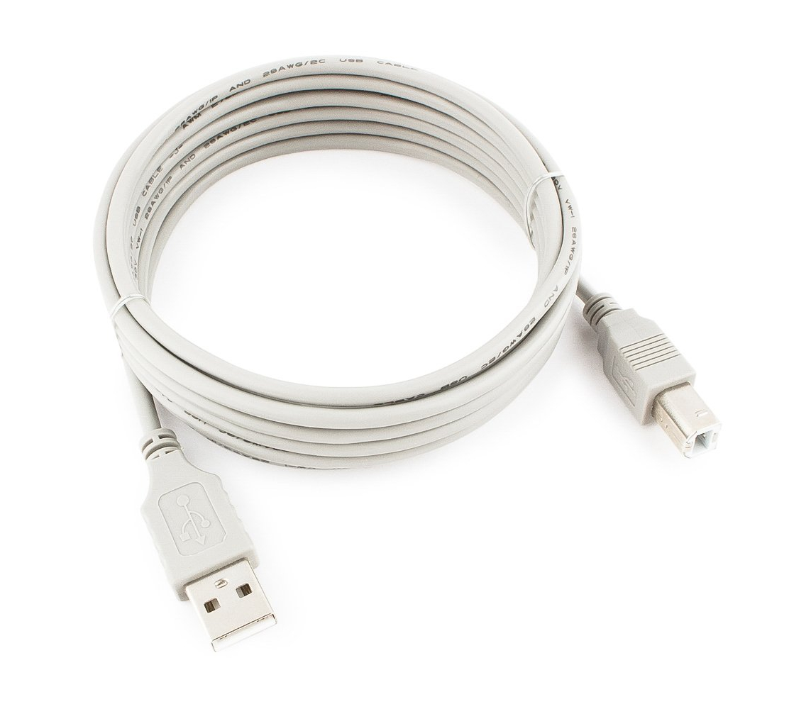 картинка Кабель для принтера USB-A 2.0 - USB-B 3м от магазина Одежда+