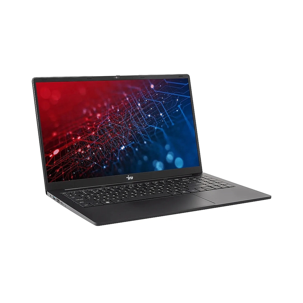 Ноутбук IRU Strato 15ALID5 Core i3 1315U 8Gb SSD256Gb Intel UHD Graphics 15.6" IPS FHD (1920x1080) Windows 11 Pro black WiFi BT Cam 6000mAh (2150069) — KSKSHOP.RU