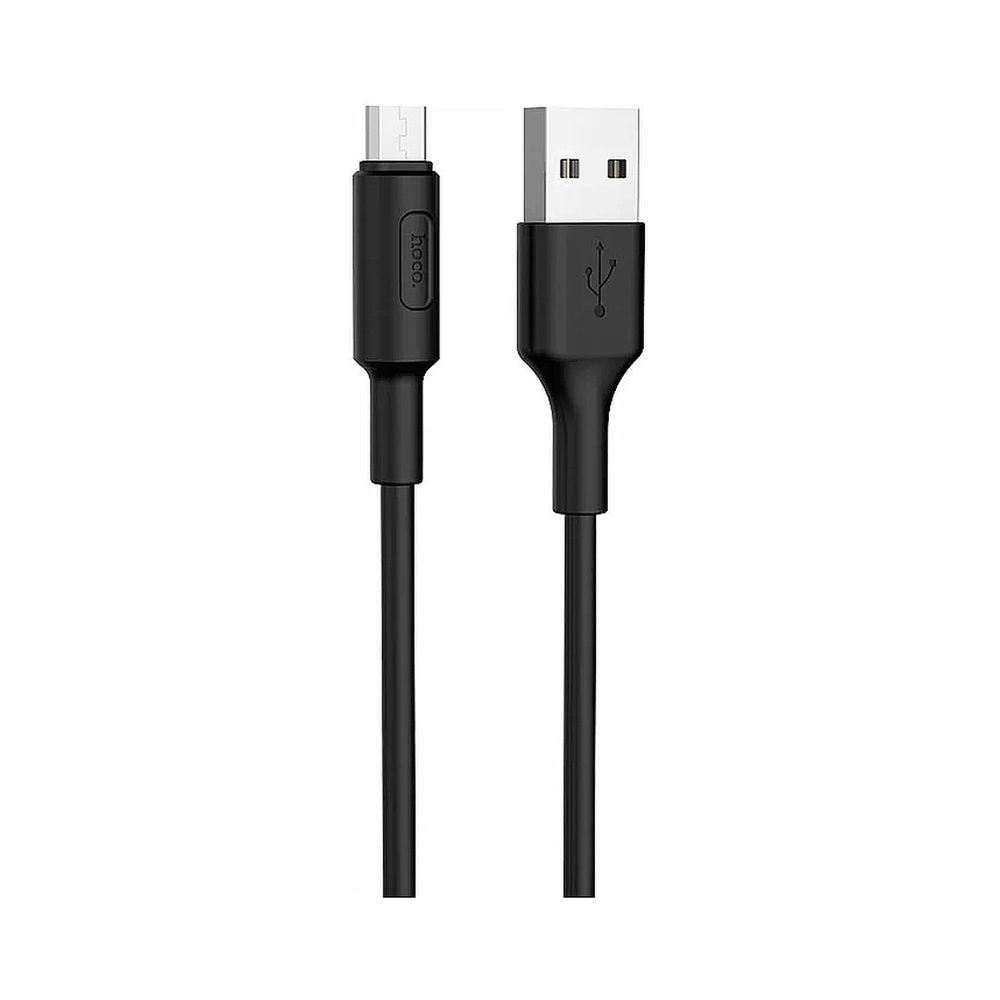 Кабель USB 2.0 hoco X25, AM/microBM, черный, 1м — KSKSHOP.RU