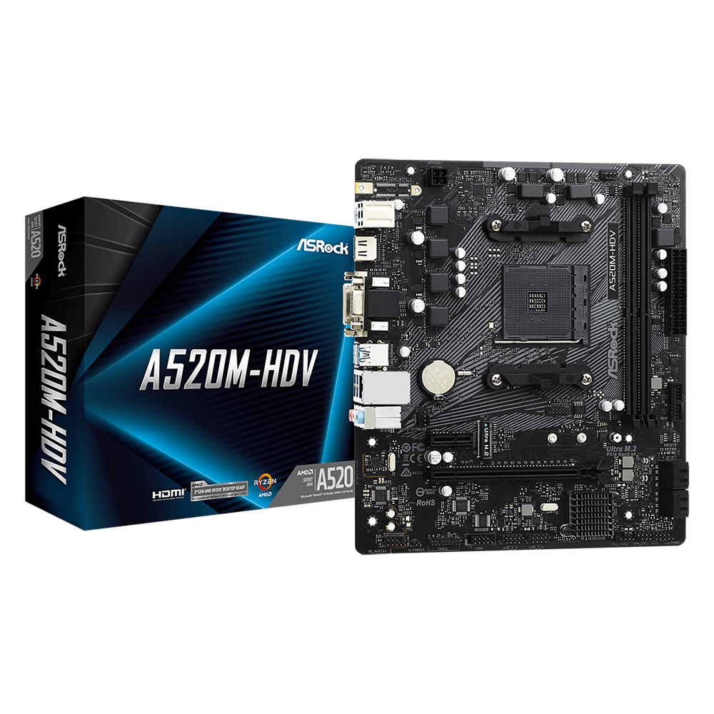картинка Материнская плата Asrock A520M-HDV от магазина Одежда+