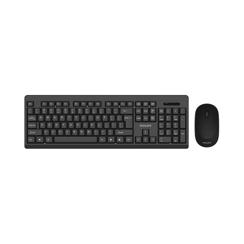 картинка Клавиатура + мышь Philips SPT6324, черный от магазина Одежда+