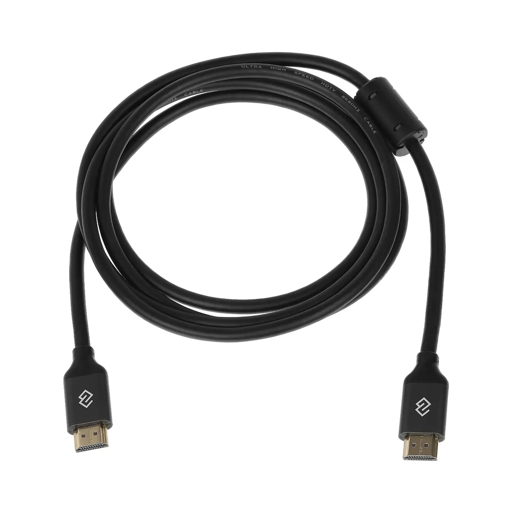 Кабель Digma HDMI / HDMI 2м, черный (D-HDMI-V2.1-2M) — KSKSHOP.RU