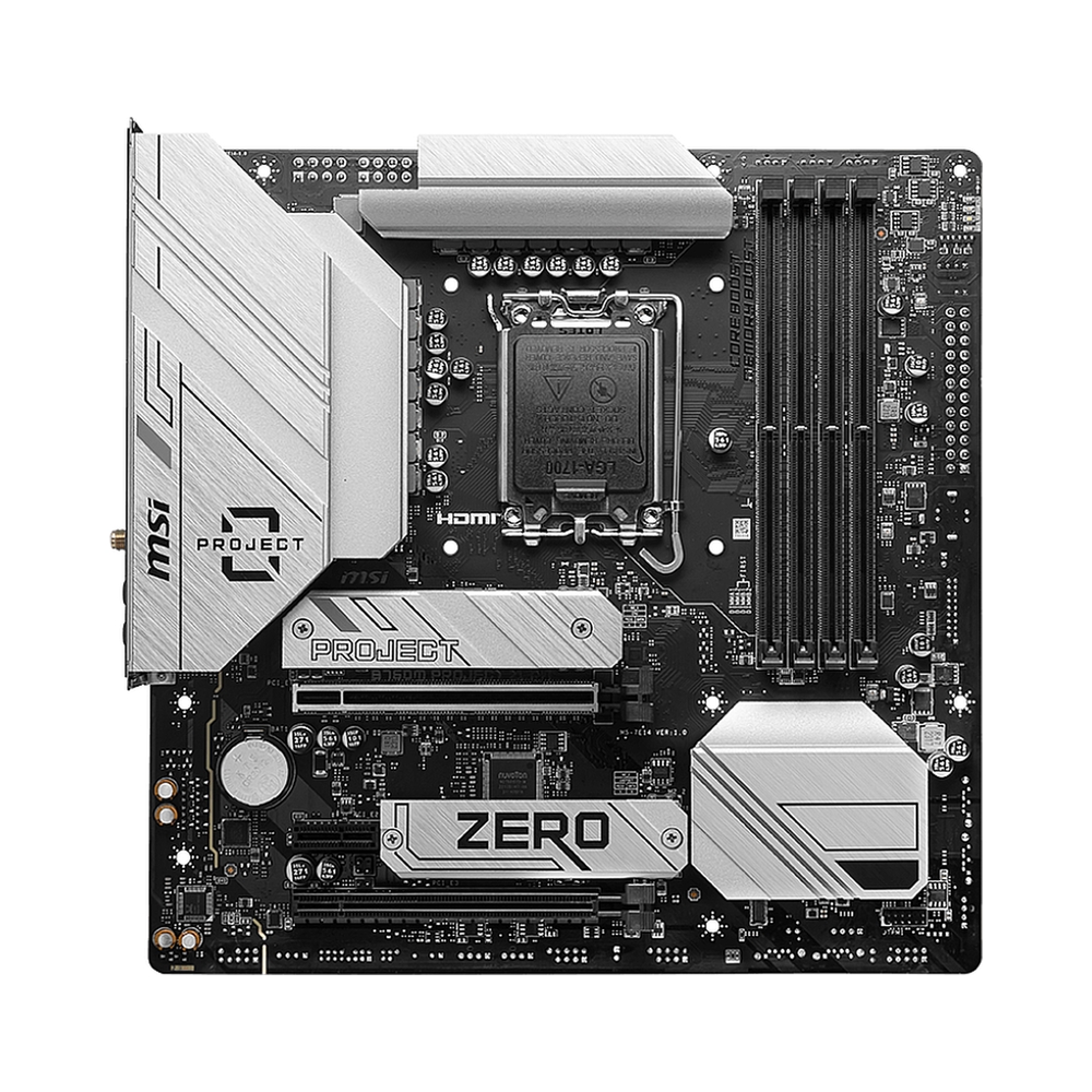 картинка Материнская плата MSI B760M PROJECT ZERO от магазина Одежда+