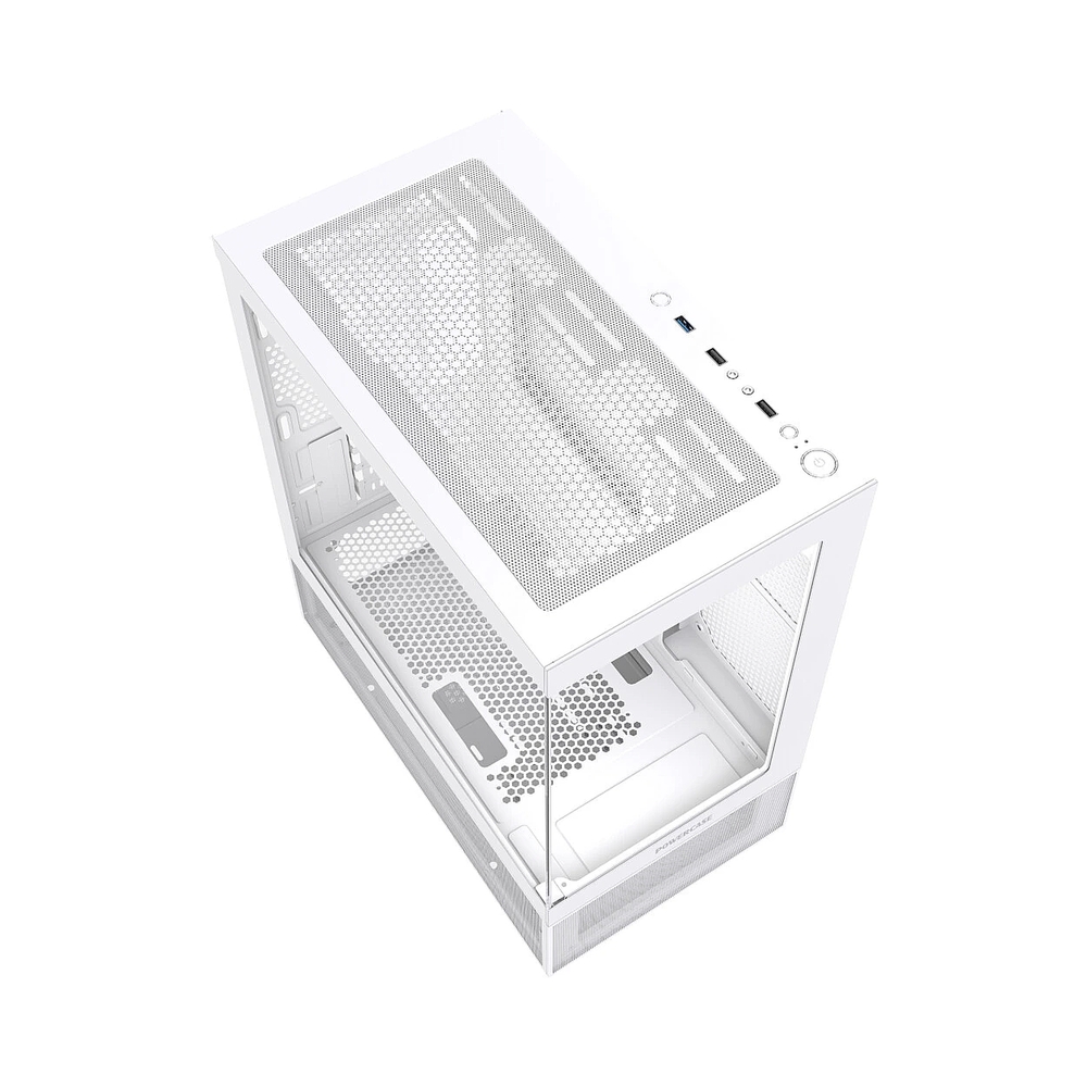 Корпус Powercase Vision Micro M2, белый — KSKSHOP.RU