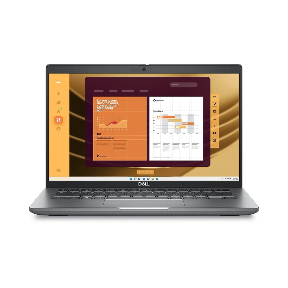 Ноутбук Dell Latitude 5450 Core Ultra 5 155U 16Gb SSD512Gb Intel Arc 14" WVA FHD (1920x1080) Linux black WiFi BT Cam (5450-7560) — KSKSHOP.RU