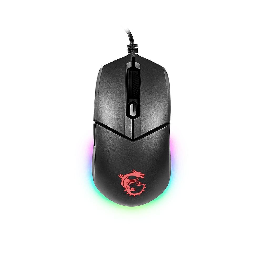 Мышь проводная MSI Clutch GM11 [S12-0402040-CLA], черный — KSKSHOP.RU
