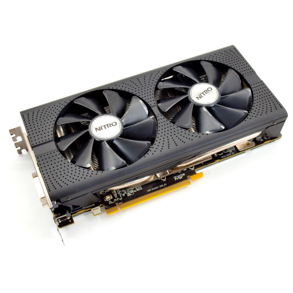 [Б/У] Видеокарта SAPPHIRE RX570 8GB GDDR5 [HDMI X2, DP X2, DVI-D] — KSKSHOP.RU