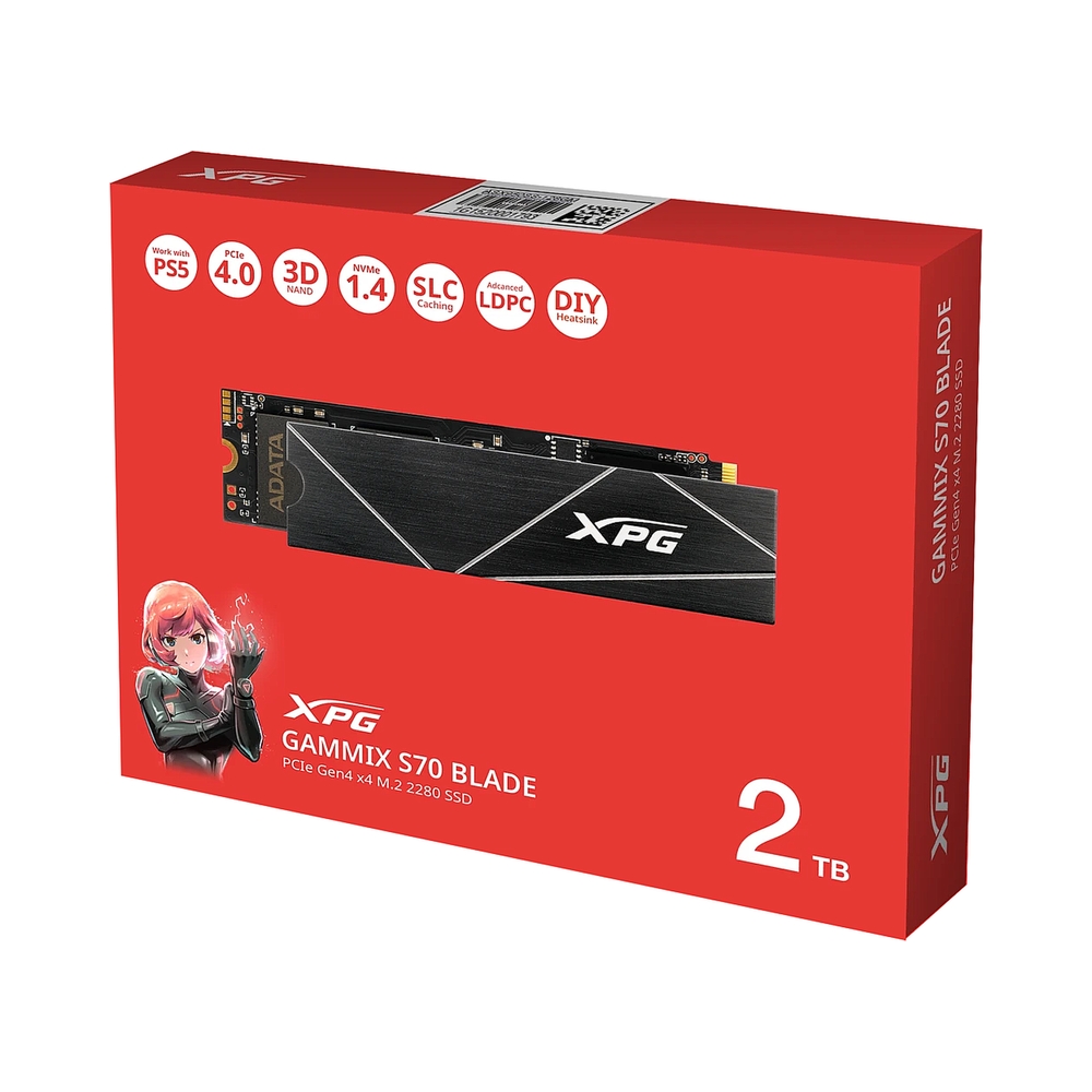 Накопитель SSD ADATA XPG BLADE S70 [AGAMMIXS70B-2T-CS] 2TB — KSKSHOP.RU