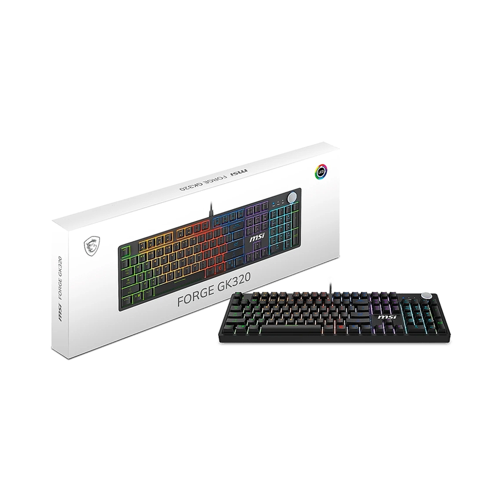 картинка Клавиатура MSI Forge GK320, черный от магазина Одежда+