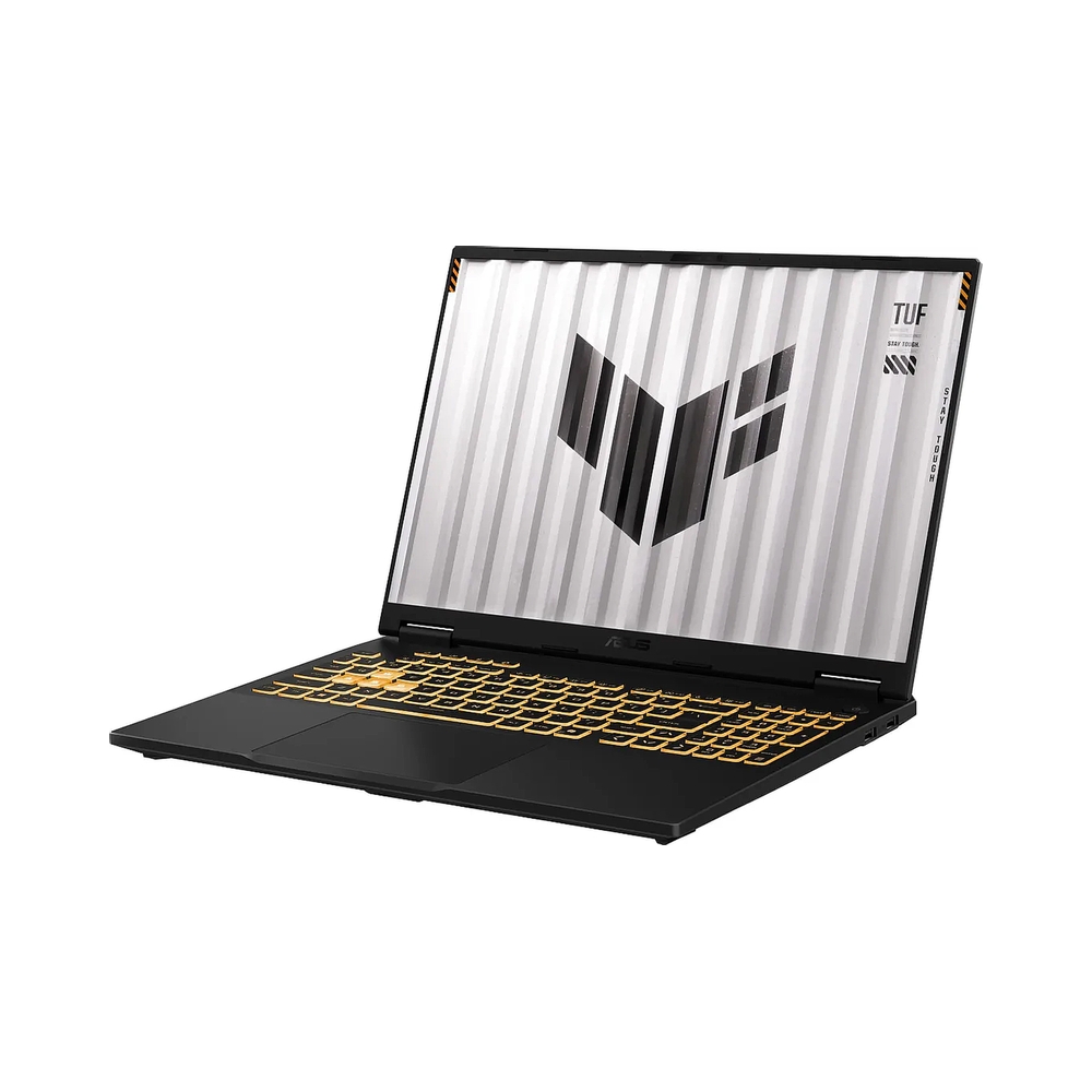 Ноутбук ASUS TUF F16 FX608JMR-RV170 16"(1920x1200 (матовый, 165Hz) IPS)/Intel Core i5 14450HX (2.4Ghz)/16384Mb/512PCISSDGb/noDVD/Ext:nVidia GeForce RTX 5060(8192Mb)/Cam/BT/WiFi/90WHr/war 1y/2.2kg/Jaeger Gray/DOS — KSKSHOP.RU