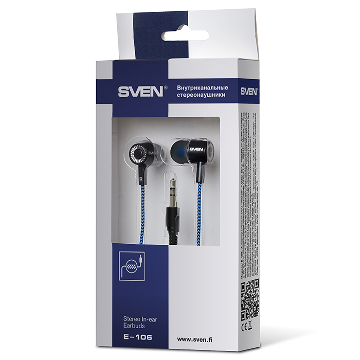 Наушники вкладыши Sven E-106 — KSKSHOP.RU