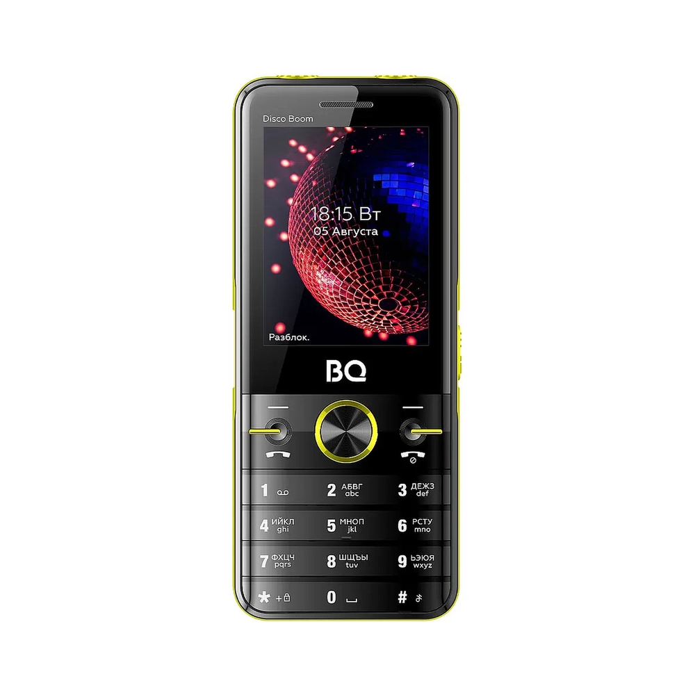 картинка Смартфон BQ 2842 Disco Boom Black+Yellow от магазина Одежда+