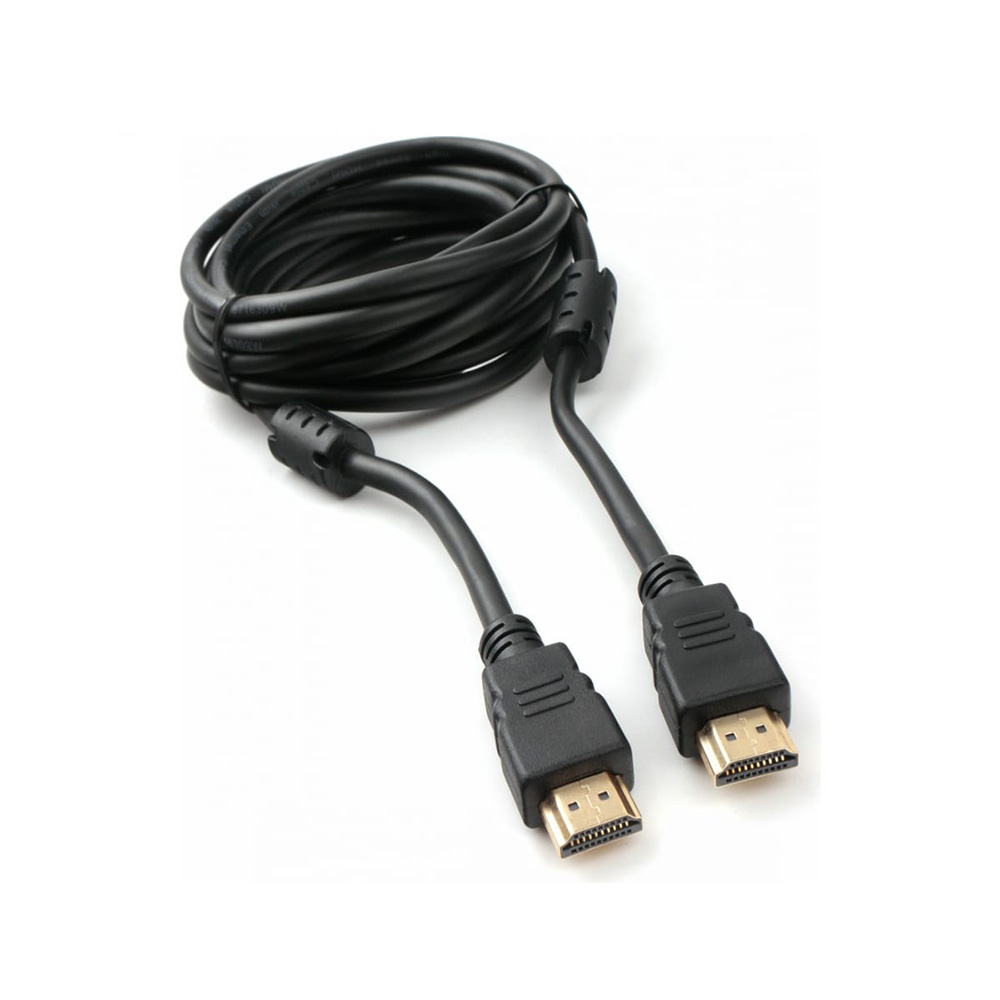 Кабель HDMI, 3м, v2.0, черный, позол.разъемы. — KSKSHOP.RU
