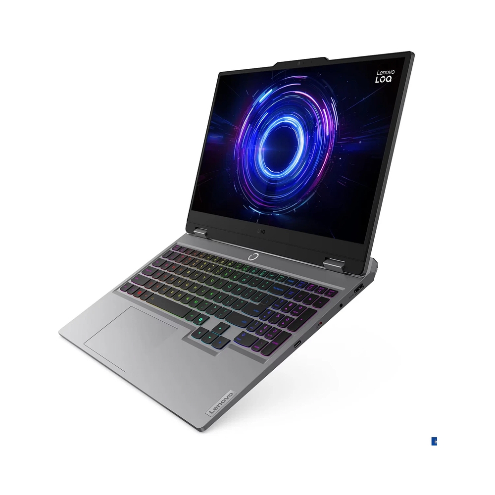 Ноутбук Lenovo LOQ 15IRX10/15.6" Full HD 1920x1080/Intel Core i5 13450HX/16 Gb/512 Gb SSD/nVidia GeForce RTX 5050 8GB/Windows 11 Home/серый/2.4 кг — KSKSHOP.RU