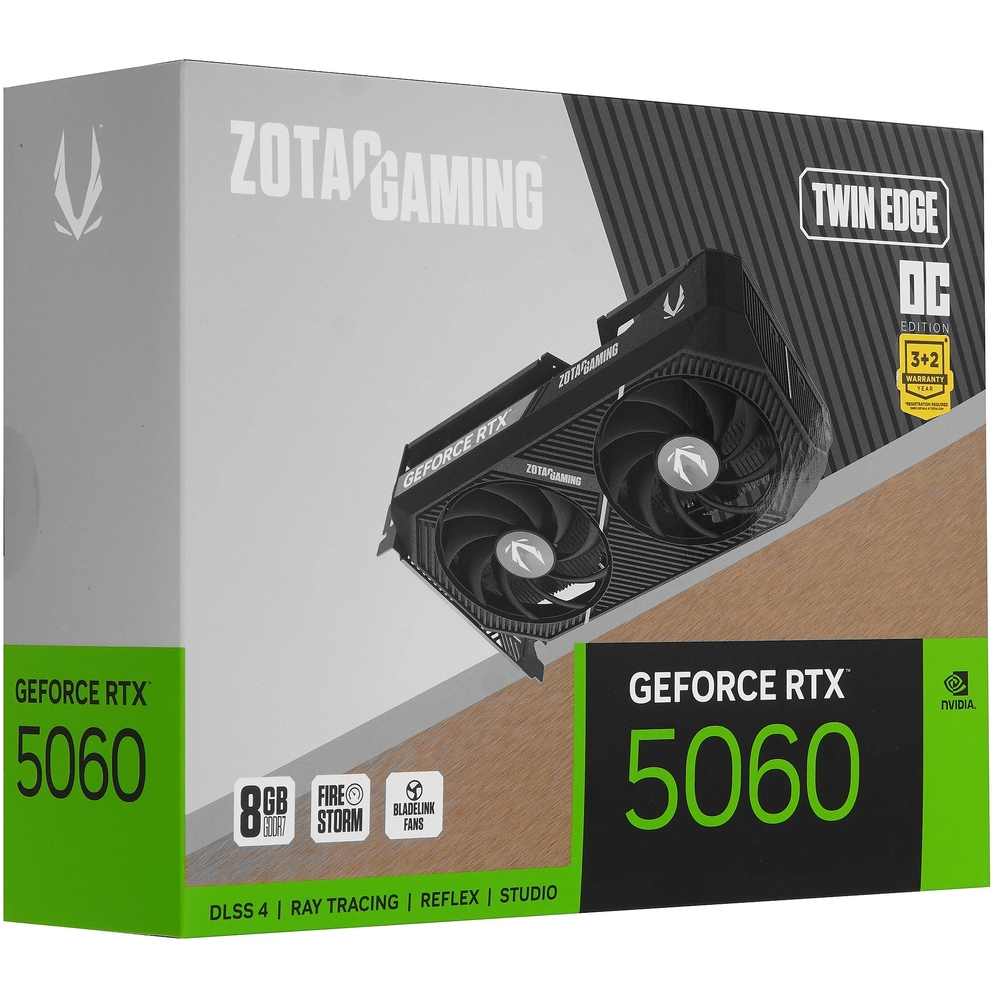 Видеокарта Zotac GeForce RTX 5060 GAMING [ZT-B50600E-10M] — KSKSHOP.RU