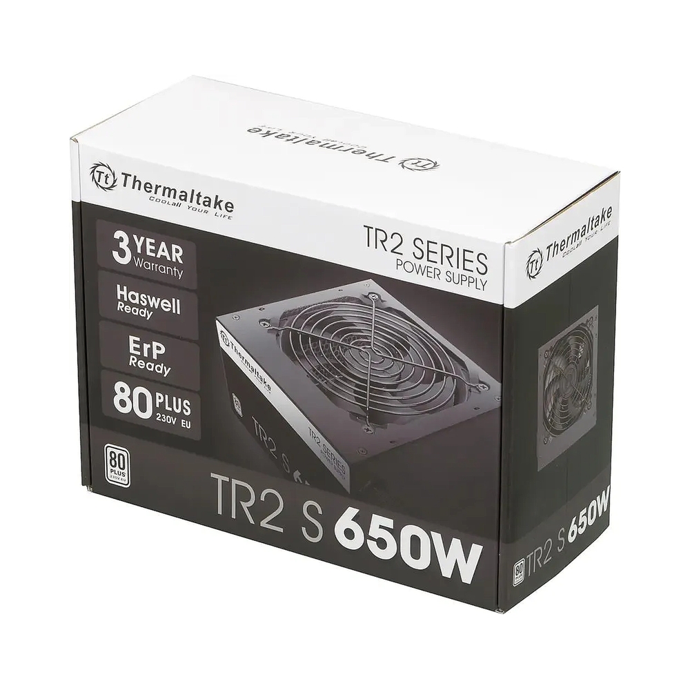 Блок питания Thermaltake TR2 S 650W [TRS-0650P-2] черный — KSKSHOP.RU