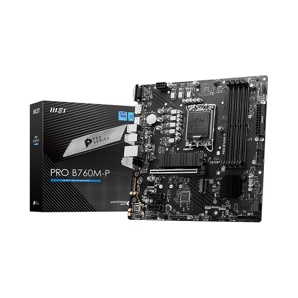 Материнская плата MSI PRO B760M-P DDR5 — KSKSHOP.RU