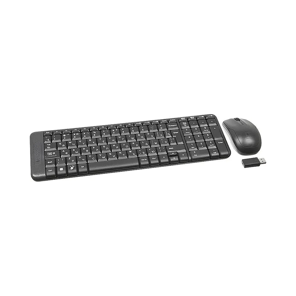 картинка Клавиатура+мышь беспроводные Logitech MK220, черный от магазина Одежда+
