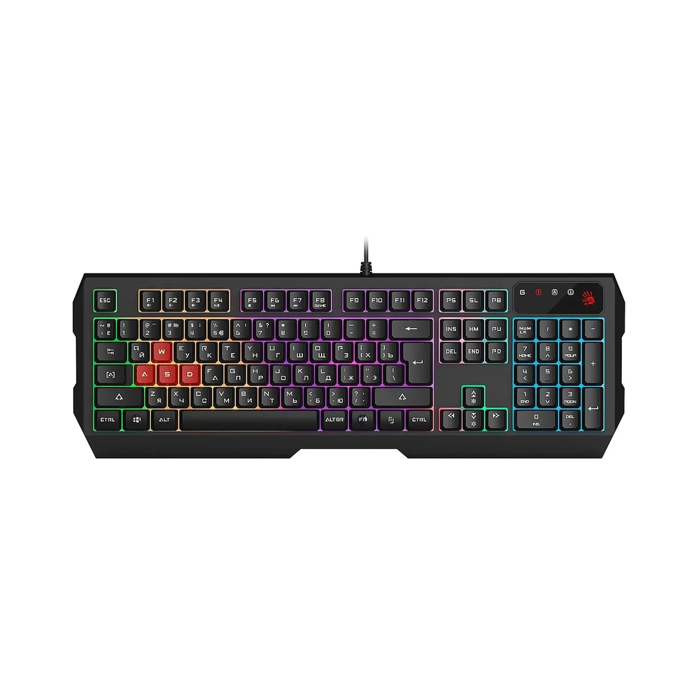 Клавиатура проводная A4Tech Bloody B135N, черный — KSKSHOP.RU