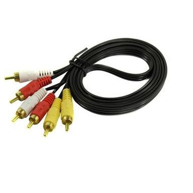 картинка Кабель аудио ExeGate EX284947RUS EX-CCV-539-1.5 (3xRCA M/3xRCA M, 1,5м) от магазина Одежда+