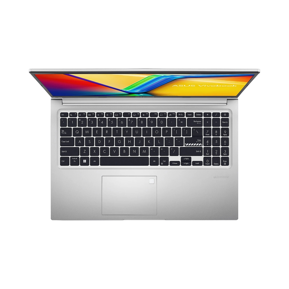 Ноутбук 15.6" IPS FHD ASUS X1502VA-BQ490 серебристый (Core i7 13620H/16Gb/512Gb SSD/VGA int/noOS) ((90NB10T2-M01FP0)) — KSKSHOP.RU
