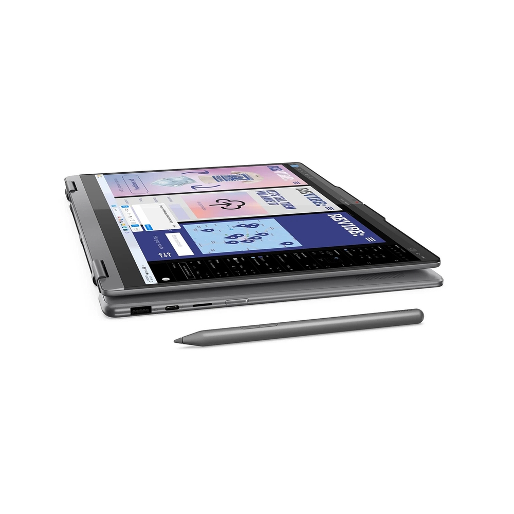 Ноутбук Lenovo Yoga 7 2-in-1 14ILL10 Intel Core Ultra 7 256V 2200MHz/14"/1920x1200 OLED/16GB/512GB SSD/Intel Arc Graphics/Wi-Fi/Bluetooth/Windows 11 Pro (83JQ007YRK_Win11P) Grey — KSKSHOP.RU