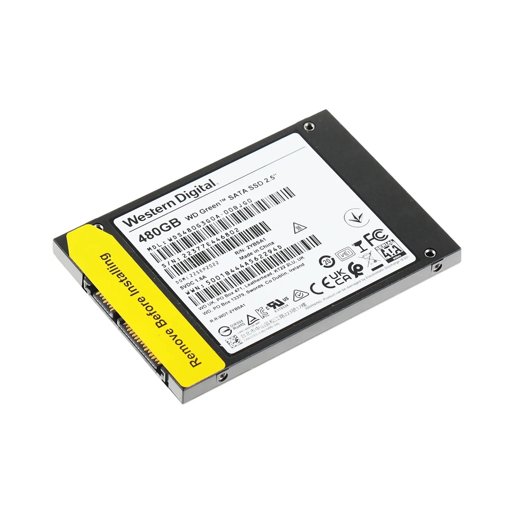 Накопитель SSD WD Green [WDS480G3G0A] 480Gb — KSKSHOP.RU