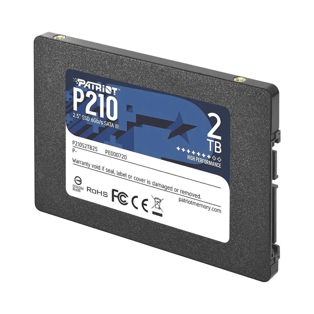 Накопитель SSD Patriot SATA III [P210S2TB25] 2Tb — KSKSHOP.RU