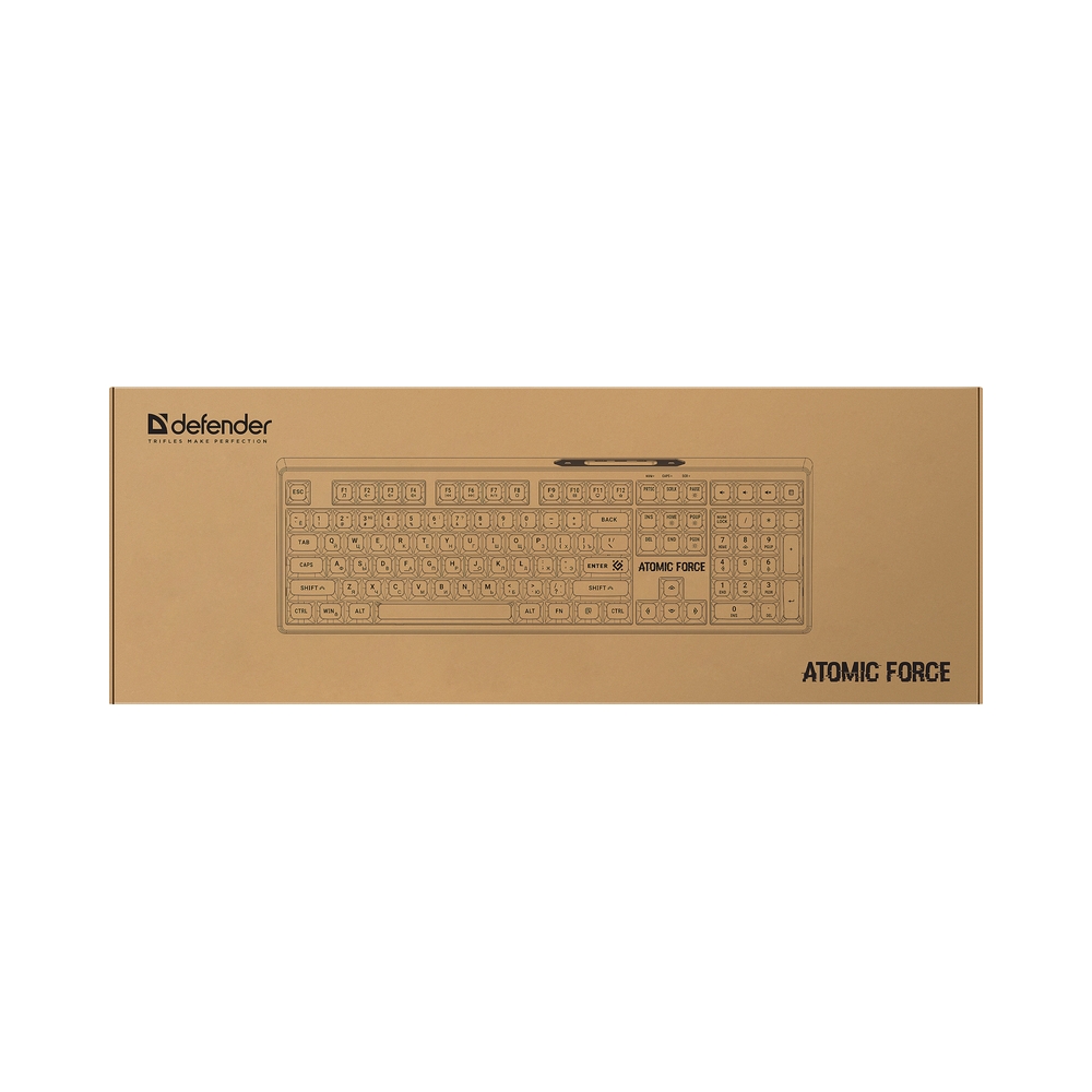 Клавиатура проводная Defender Atomic Force GK-005 — KSKSHOP.RU
