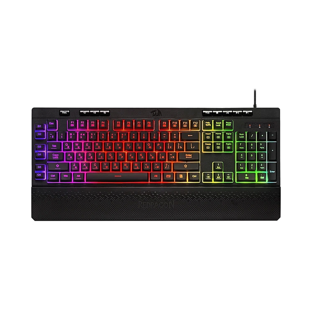 Клавиатура проводная Redragon Shiva, черный — KSKSHOP.RU