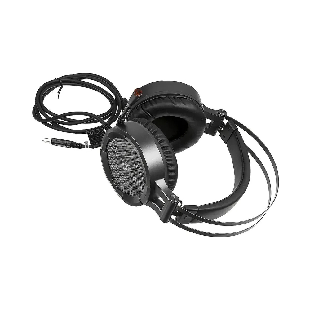 Наушники с микрофоном A4Tech G530 черный/серый — KSKSHOP.RU