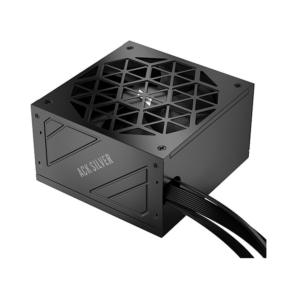 Блок питания 1STPLAYER ACK SILVER 750W Black / ATX 3.1, APFC, 80 PLUS Silver, Double Forward, DC-DC, full Teapo caps, 140mm fan, non-modular / HA-750BA7-BK — KSKSHOP.RU