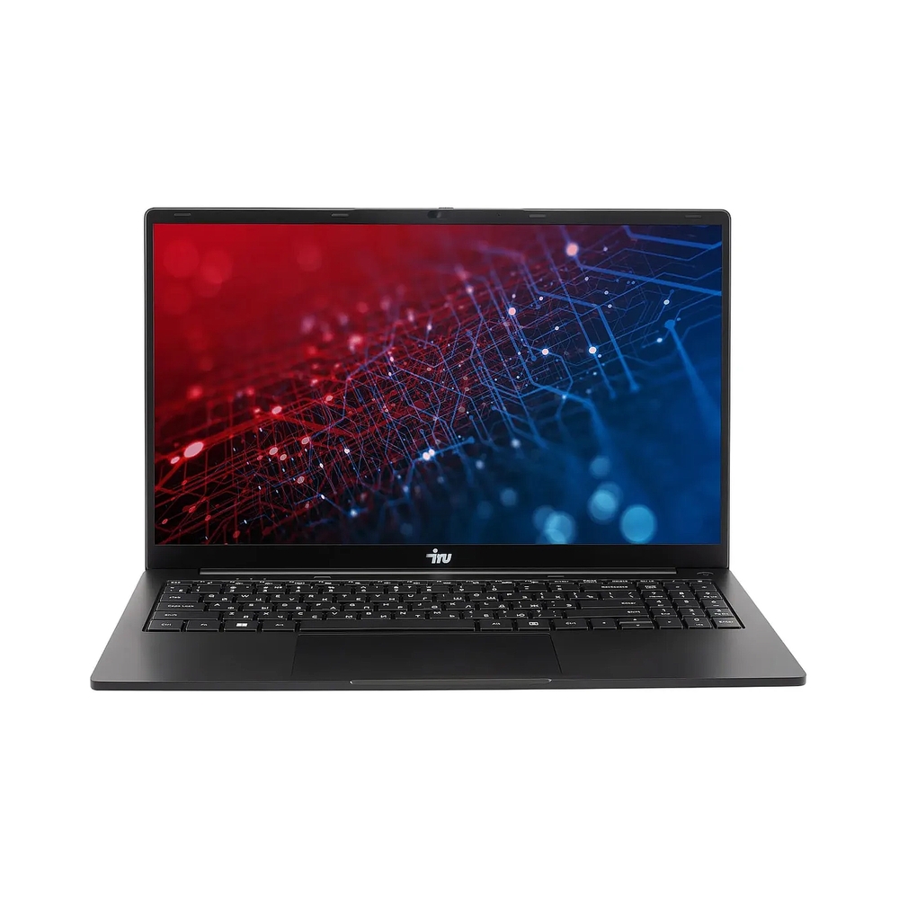 Ноутбук IRU Strato 15ALID5 Core i3 1315U 8Gb SSD256Gb Intel UHD Graphics 15.6" IPS FHD (1920x1080) Windows 11 Pro black WiFi BT Cam 6000mAh (2150069) — KSKSHOP.RU