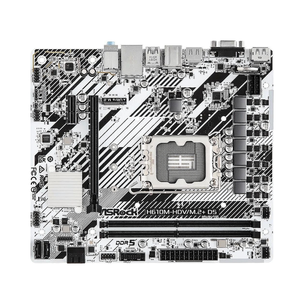 картинка Материнская плата Asrock H610M-HDV/M.2+ D5 от магазина Одежда+