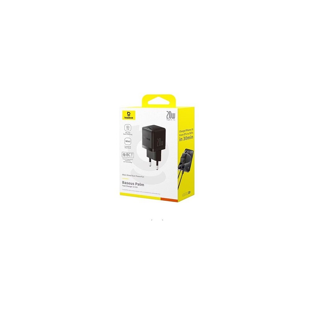 Зарядное устройство Baseus Palm 20W EU Cluster Black — KSKSHOP.RU