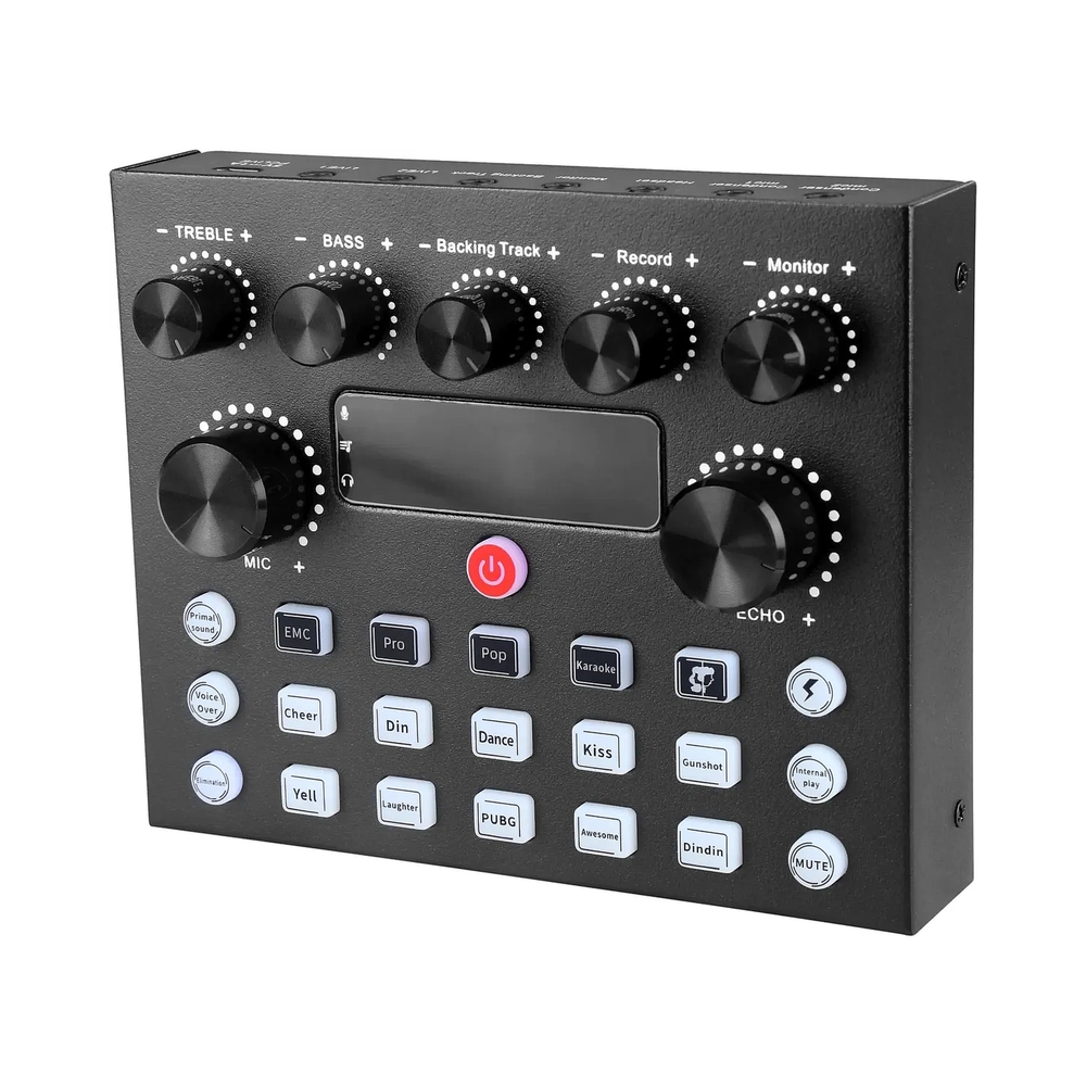 Микрофон проводной Оклик SM-600G 2.5м черный — KSKSHOP.RU