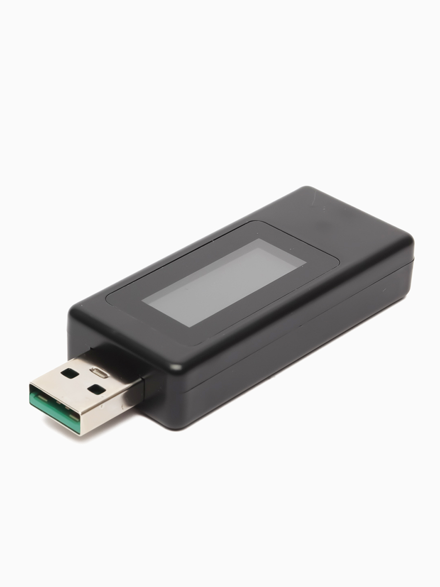 картинка USB TESTER черный с дисплеем от магазина Одежда+