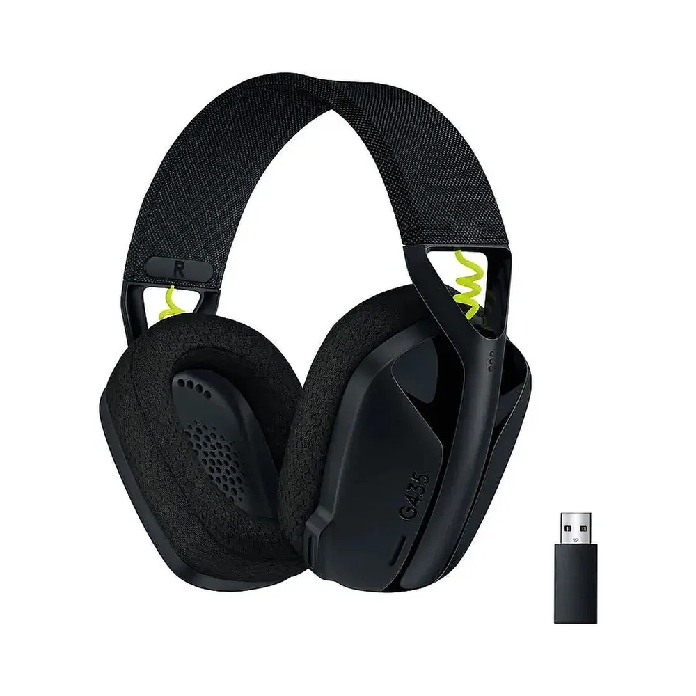 Гарнитура Logitech Headset G435 LIGHTSPEED Wireless Gaming BLACK- Retail — KSKSHOP.RU