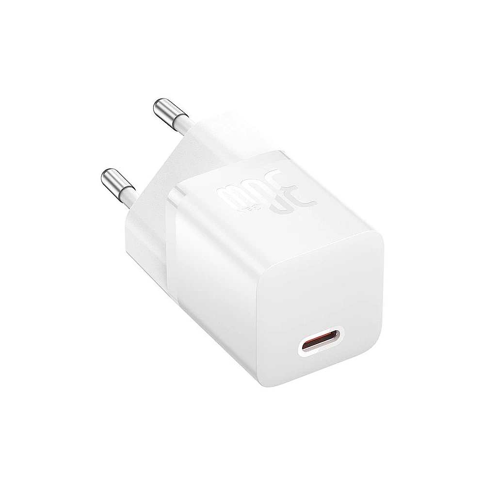 Зарядное устройство Baseus GaN5 Fast Charger (mini) 1C 30W белый — KSKSHOP.RU