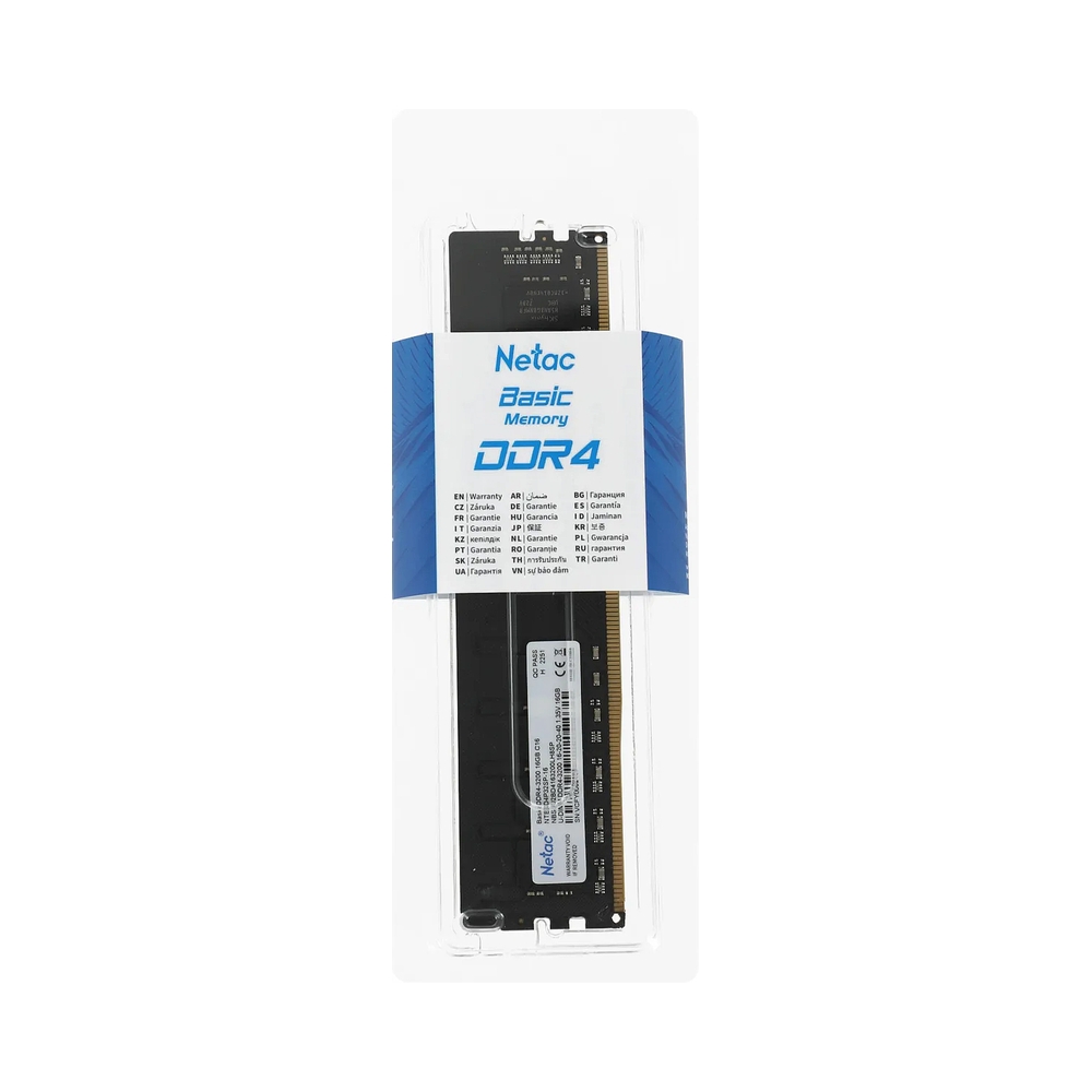 Оперативная память Netac Basic [NTBSD4P32SP-16] 16GB D4 — KSKSHOP.RU